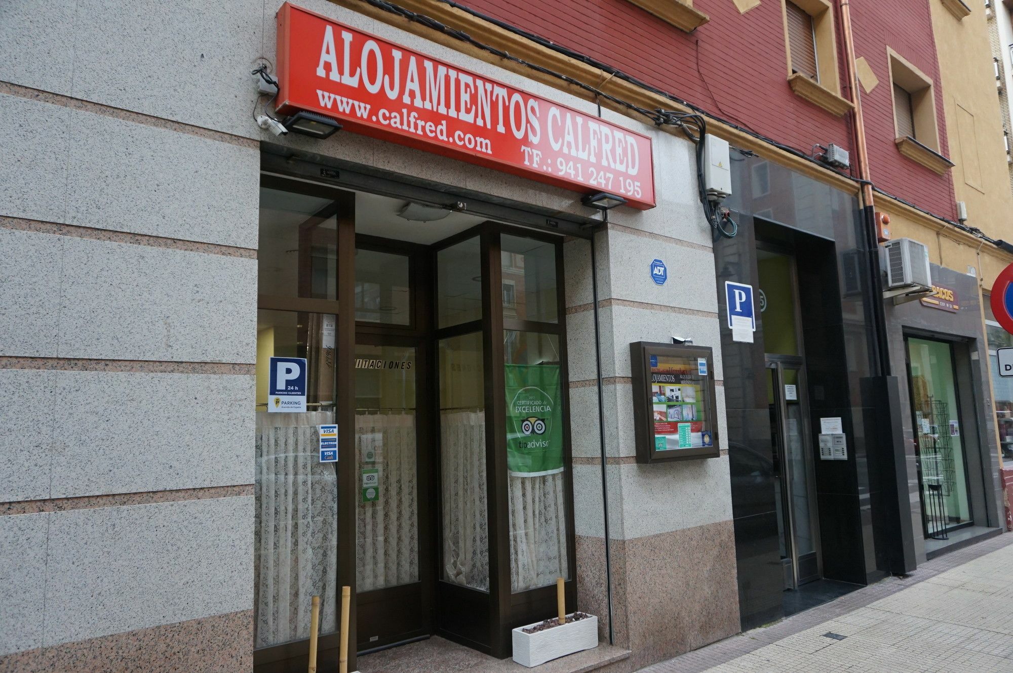 Pension Calfred II Logroño Zewnętrze zdjęcie